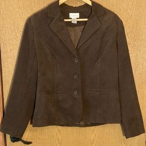Cute brown Studio Works blazer size 12